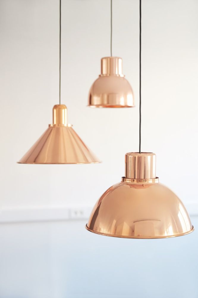 Lampa Reflex / mini / miedziana / TAR