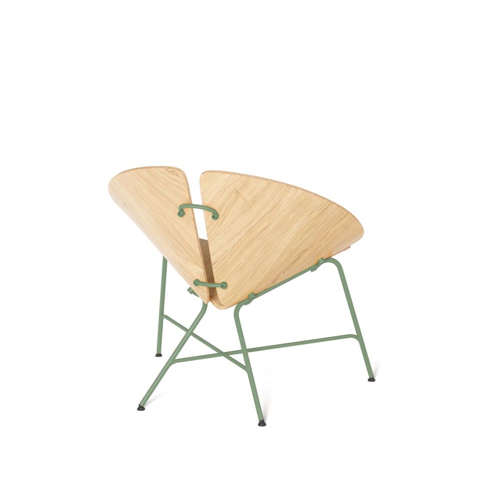 Fotel Ginka / fornir dębowy / Tabanda