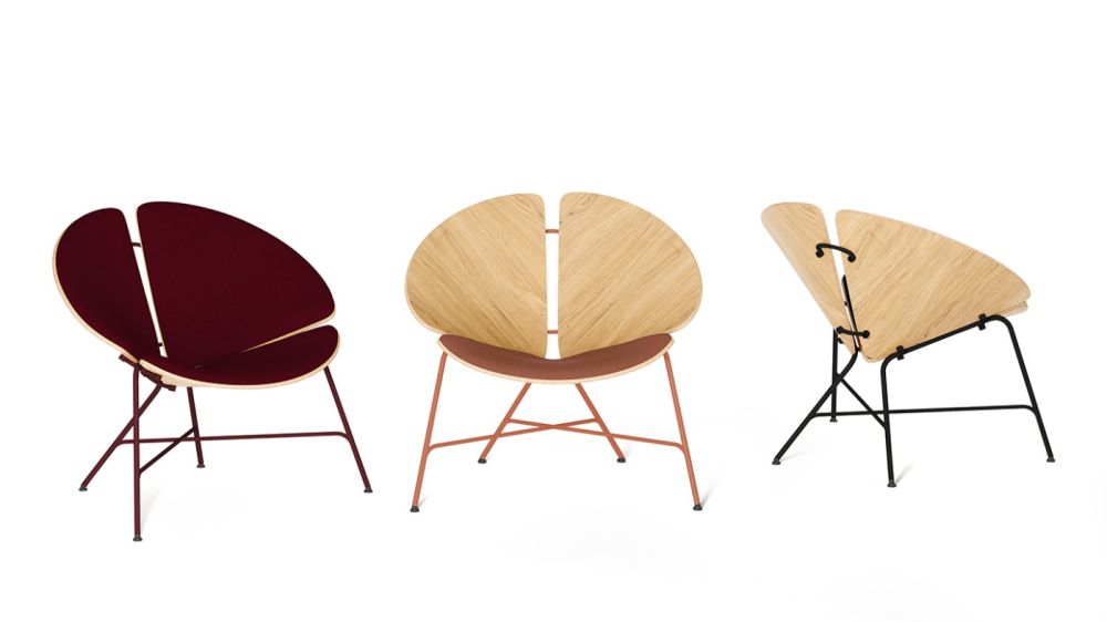 Fotel Ginka / fornir dębowy / Tabanda