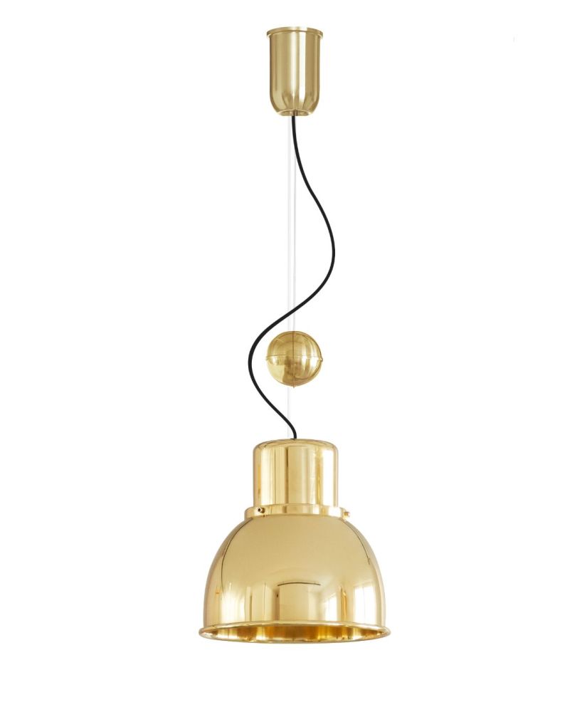 Lampa Reflex / mała misa / mosiężna / TAR