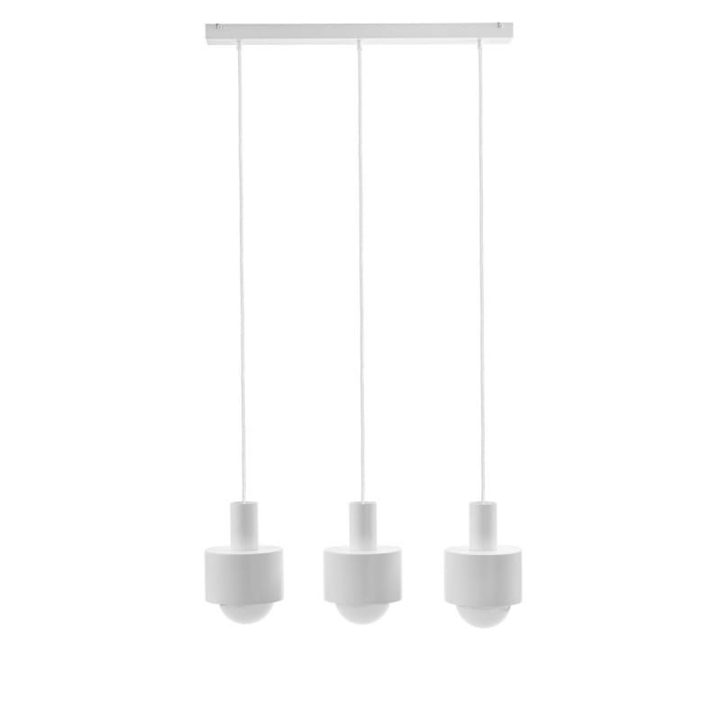 Lampa wisząca Enkel 3 / biała / Ummo