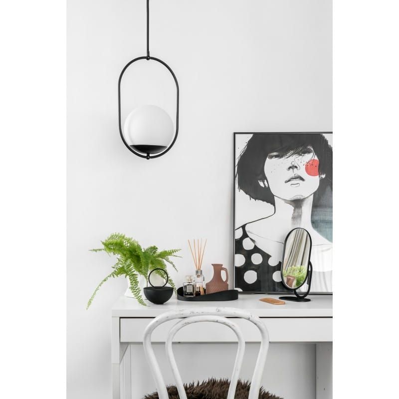 Lampa wisząca Koban B / czarna / Ummo