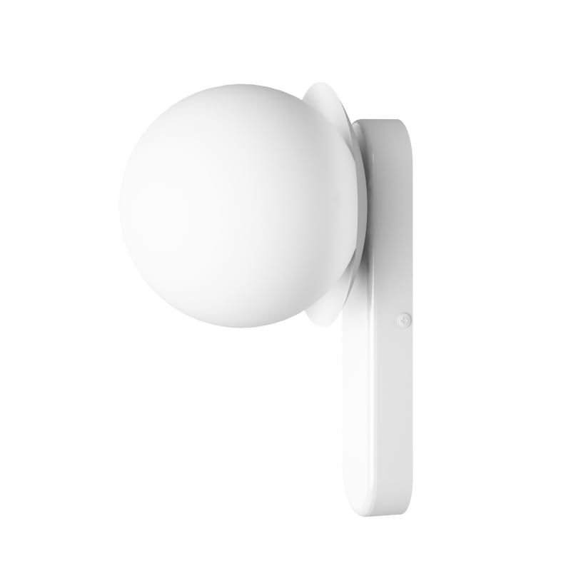 Lampa ścienna kinkiet Kuul D / biała / Ummo