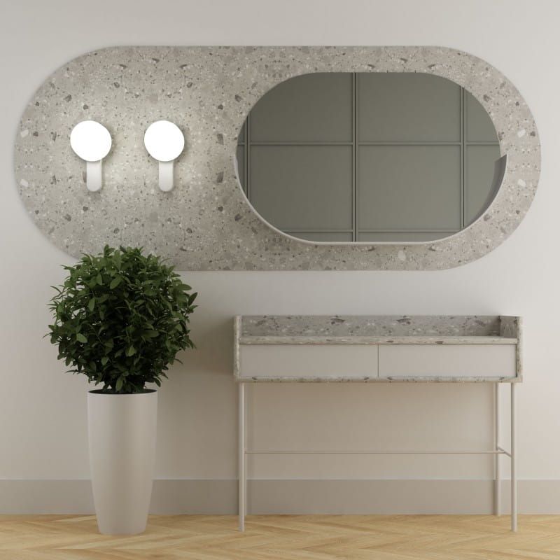 Lampa ścienna kinkiet Kuul D / biała / Ummo