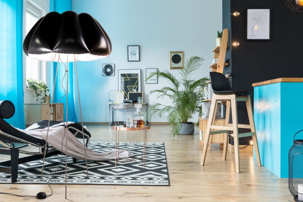 Orka / lampa stojąca / Puff-Buff