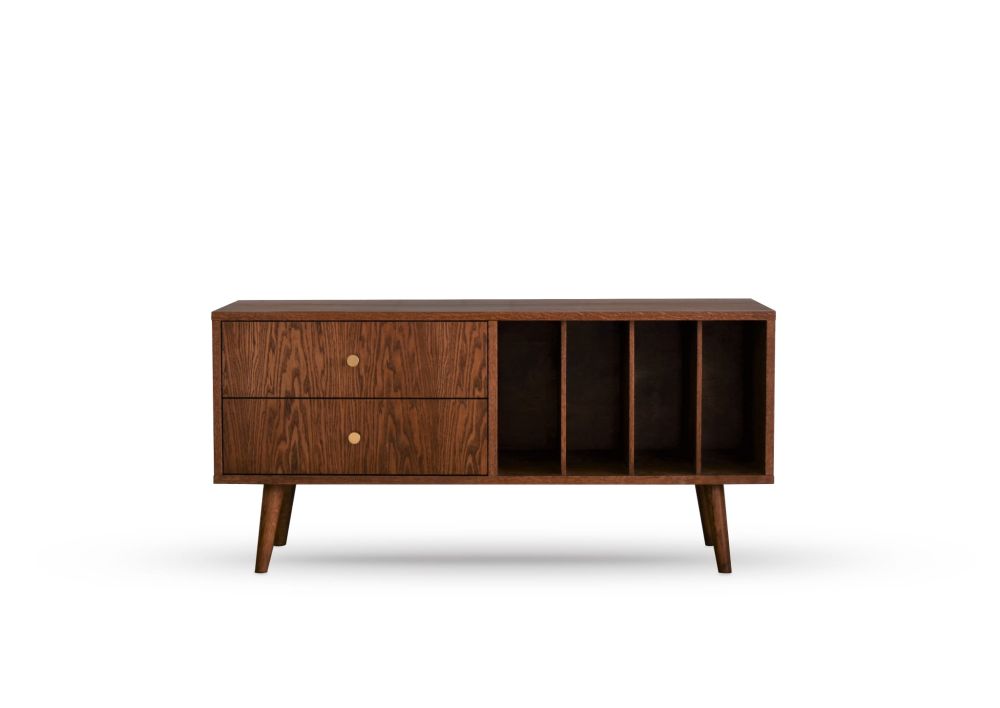 Komoda TV mini Vinyl z Szufladami / Pastform Furniture