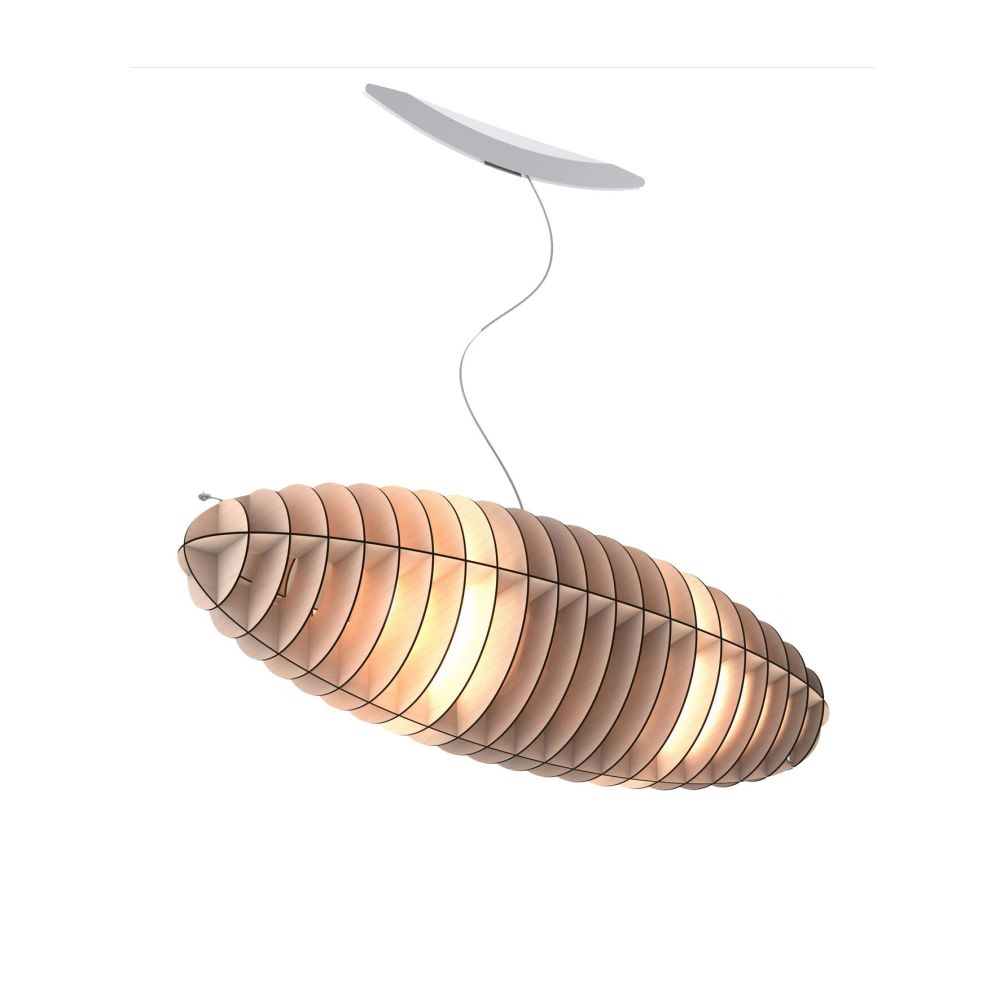 Lampa Zeppelin PLY / okrągły brzoza naturalna / TAR