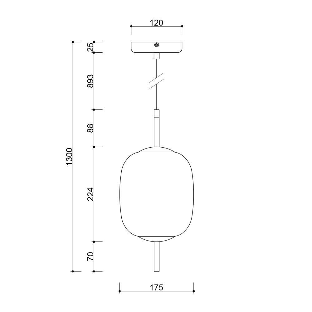 Lampa Wisząca Epli mini / Ummo