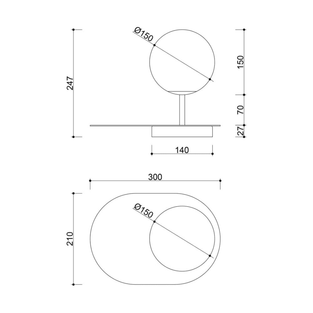 Lampa Stojąca Hanea / biała / Ummo