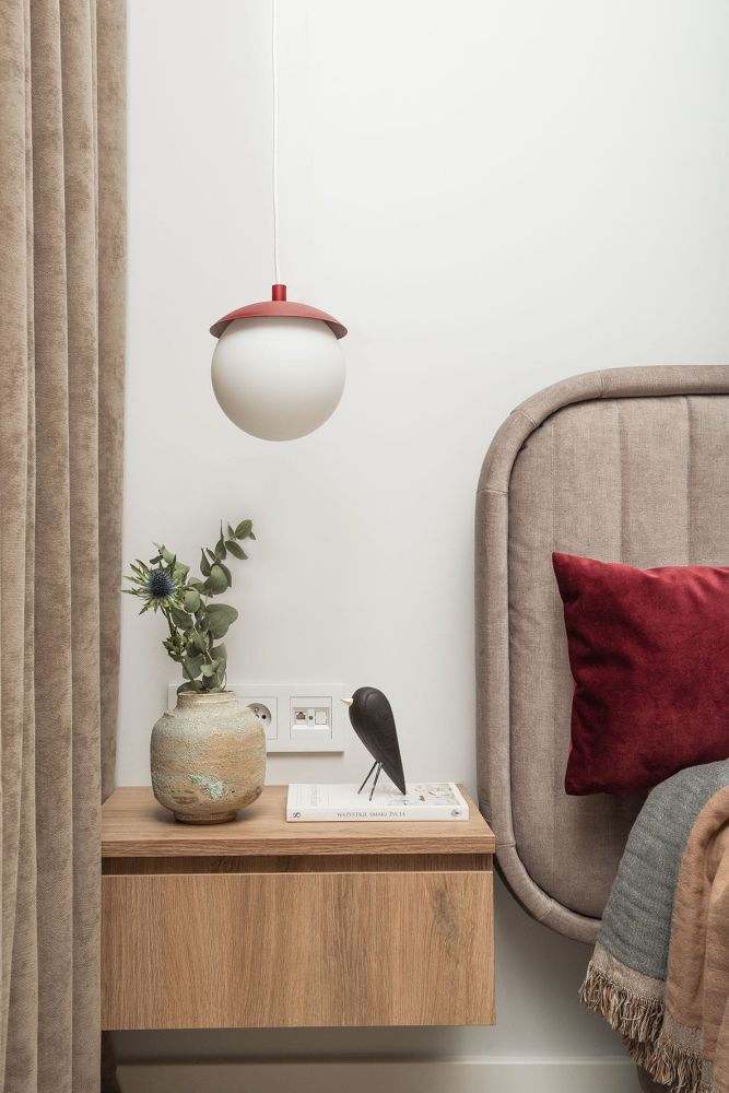 Lampa Wisząca Kuul F / burgund / Ummo