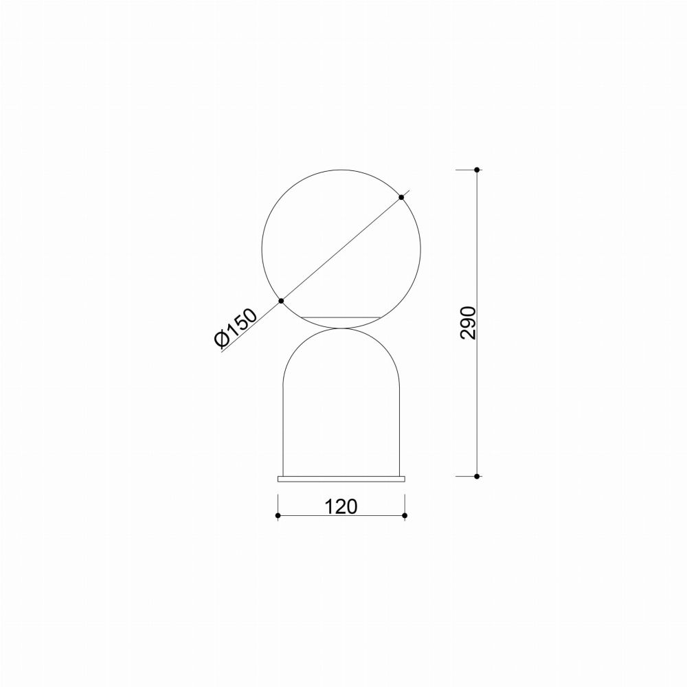 Lampa Stojąca Luoti ST / biała / Ummo