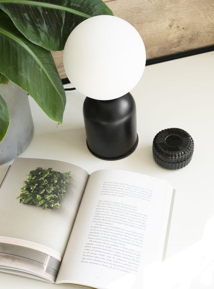 Lampa Stojąca Luoti ST / czarna / Ummo