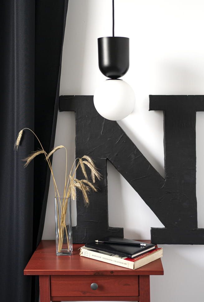 Lampa Wisząca Luoti / czarna / Ummo