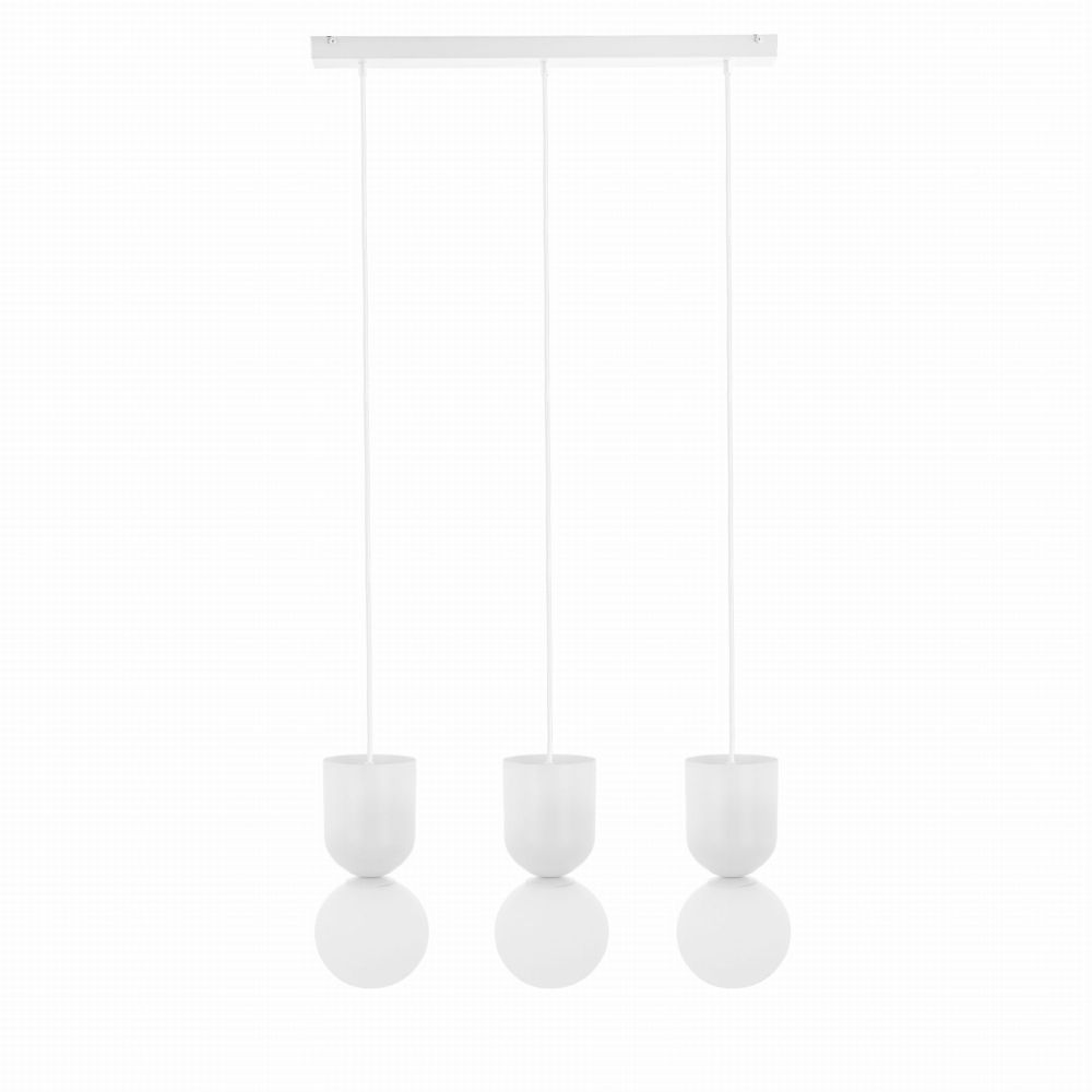 Lampa Wisząca Luoti 3L / biała / Ummo