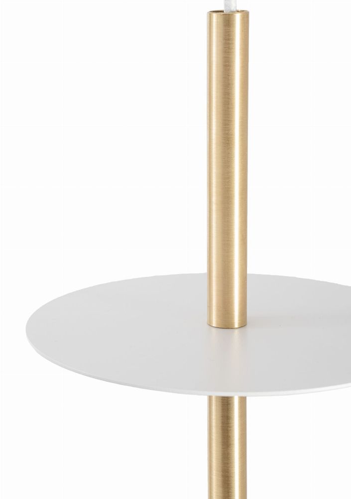 Lampa Wisząca Plaat A / biały mosiądz / Ummo