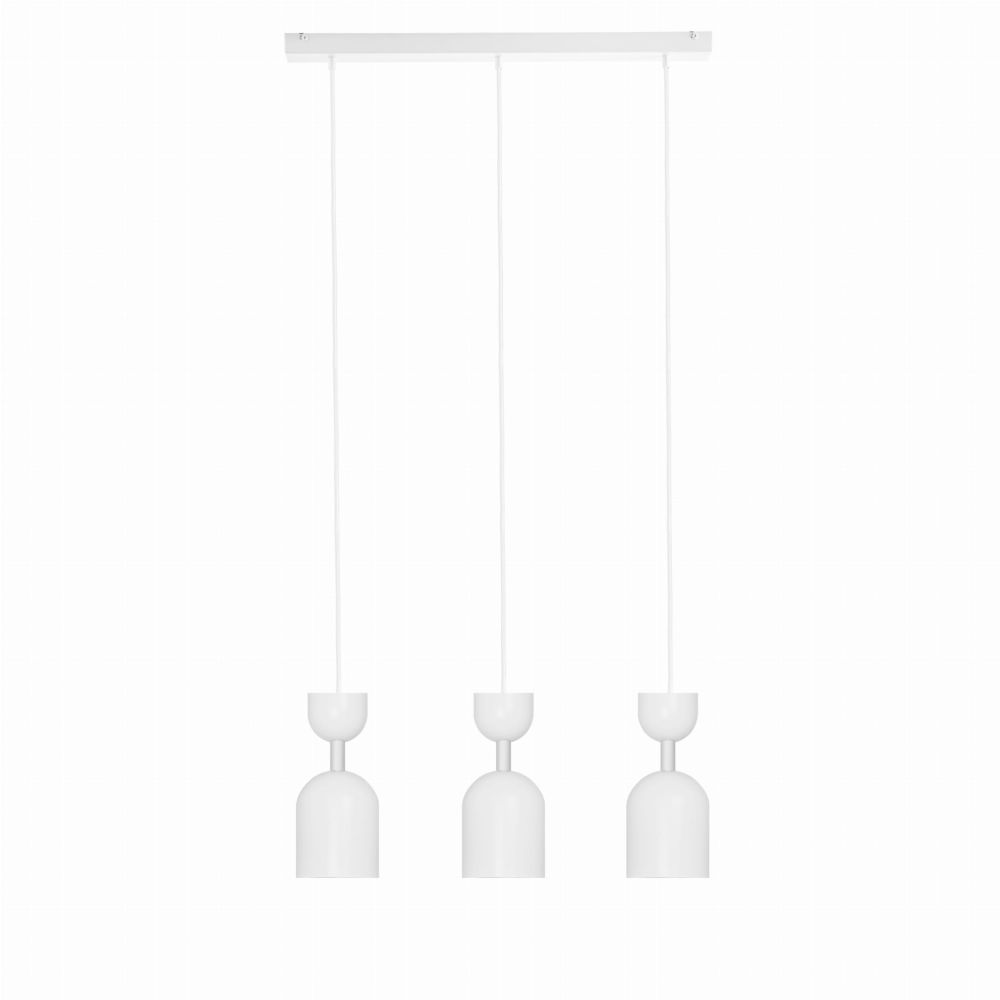 Lampa Wiszaca Supuru 3L / biała / Ummo