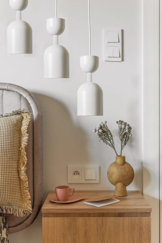 Lampa Wiszaca Supuru 3L / biała / Ummo