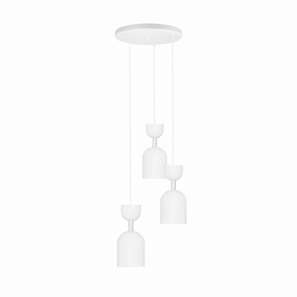 Lampa Wiszaca Supuru 3P /biała / Ummo