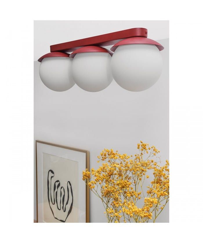 Lampa Kuul B / burgund / Ummo