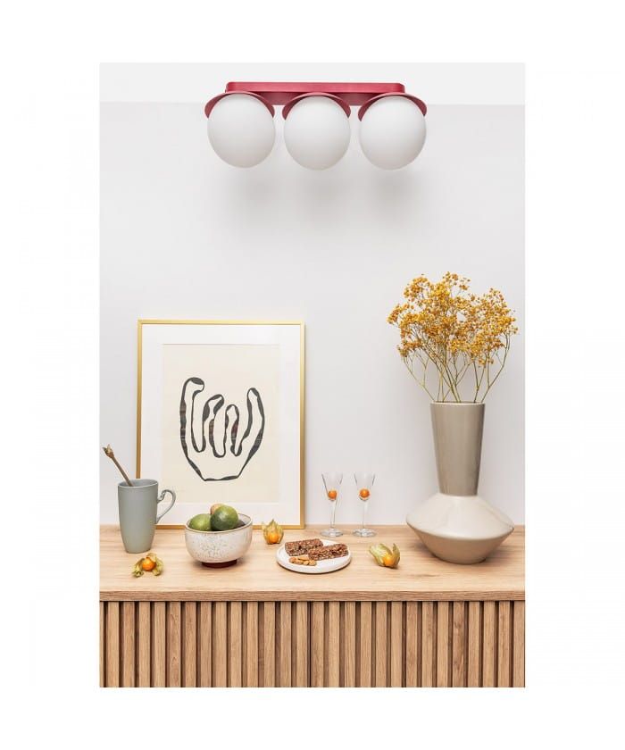 Lampa Kuul B / burgund / Ummo