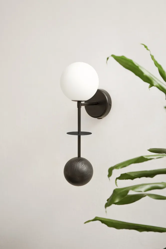 Kinkiet OIO B / czarny / Ummo