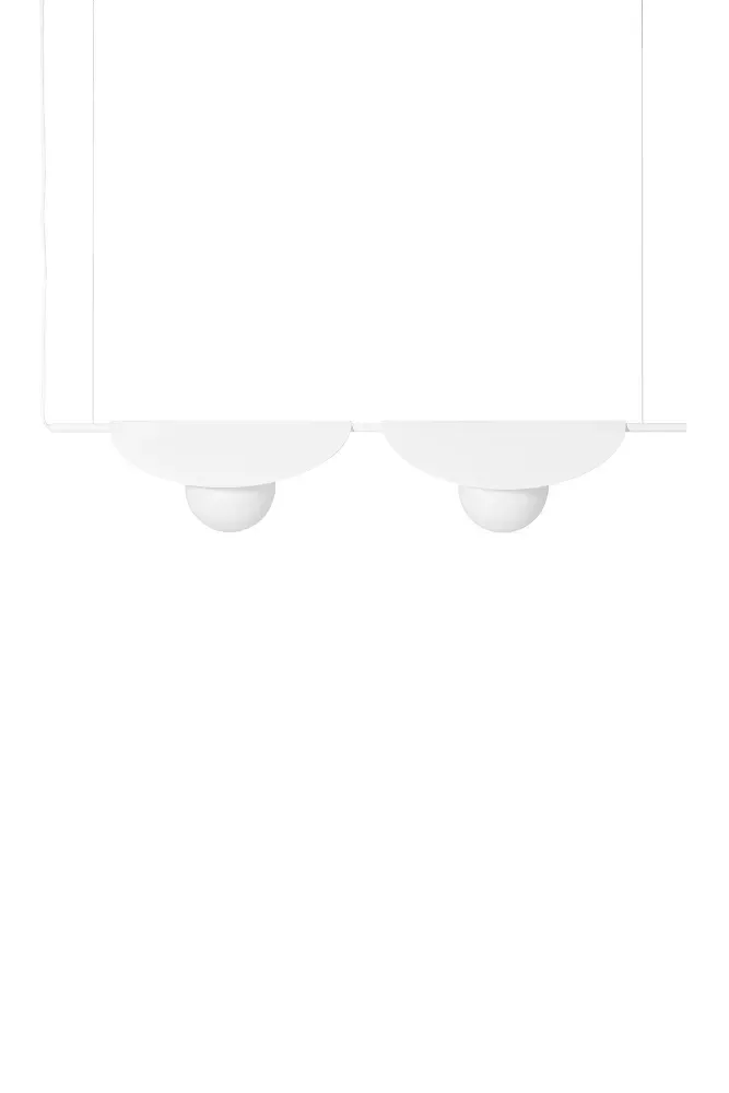 Lampa Wisząca Sallo B / biała / Ummo