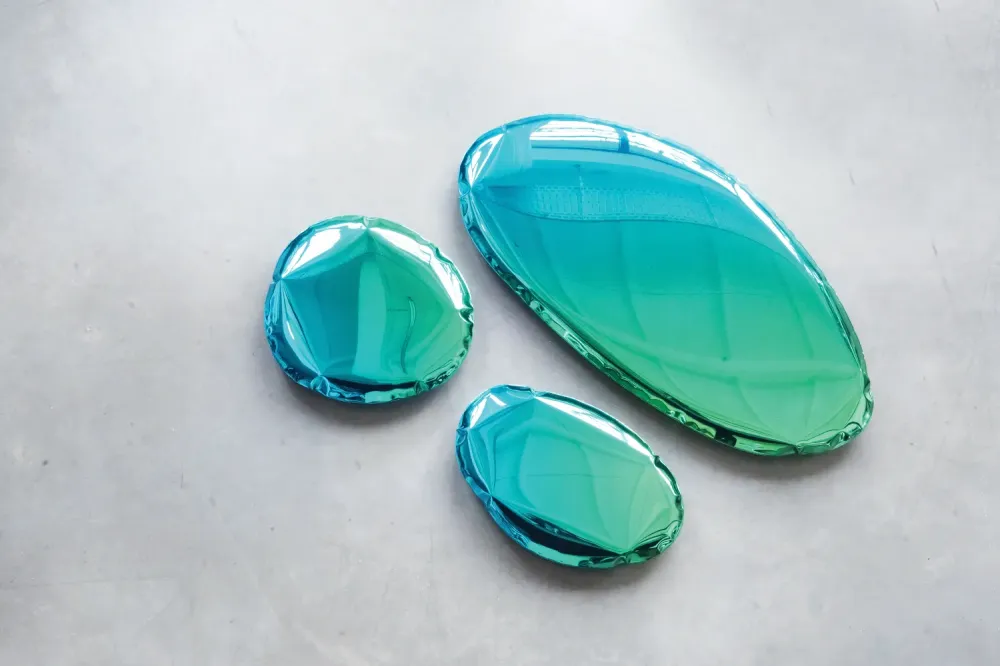 Lustro Tafla O / Emerald-Sapphire / Zieta Studio