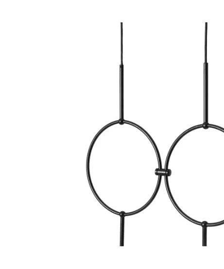 Lampa Wisząca Isuulla B / czarna / Ummo