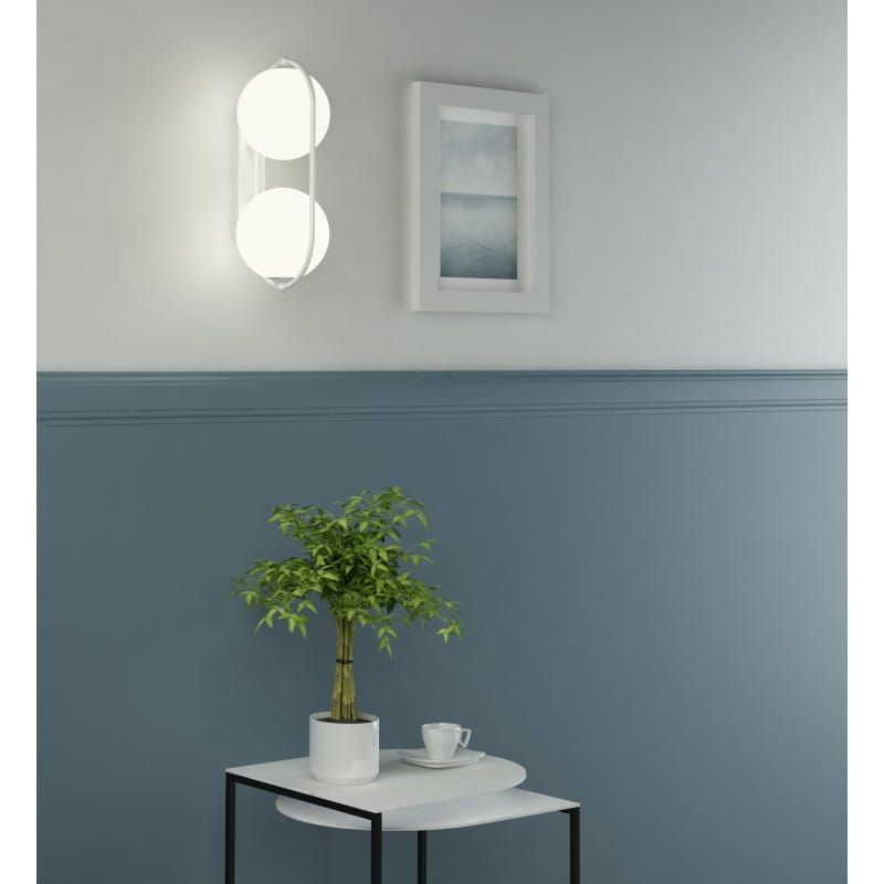 Lampa ścienna Koban E / biała / Ummo