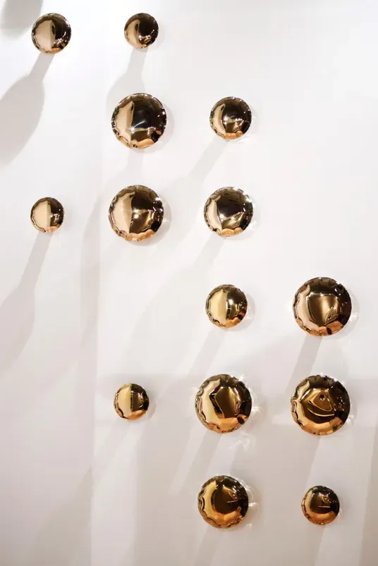 Wieszak Pin zestaw / Flamed Gold / Zieta Studio