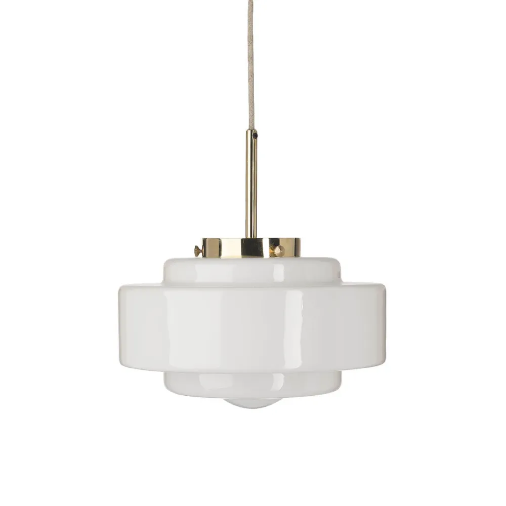 Szklana Lampa Wisząca / Memoire / Embassy Interiors