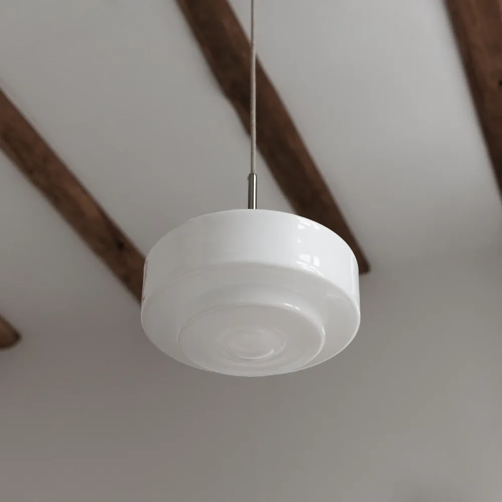 Szklana Lampa Wisząca / Memoire / Embassy Interiors