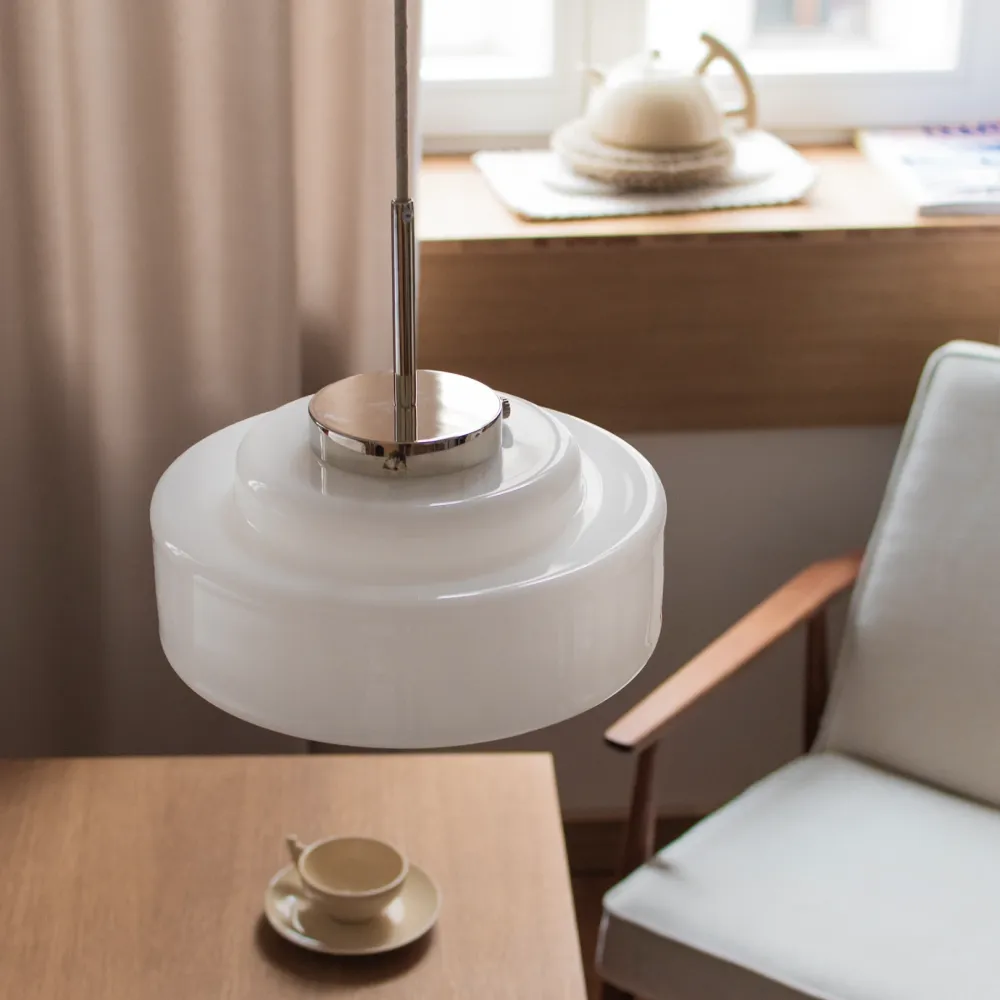 Szklana Lampa Wisząca / Memoire / Embassy Interiors