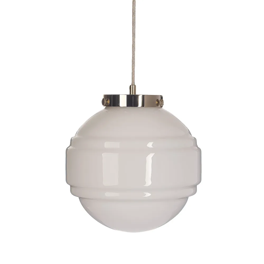 Szklana Lampa Wisząca / Saturn / Embassy Interiors
