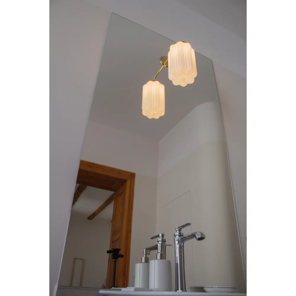 Szklany Kinkiet / Deco Białe / Embassy Interiors