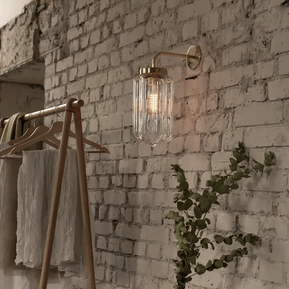 Szklany Kinkiet / Deco Jasne / Embassy Interiors