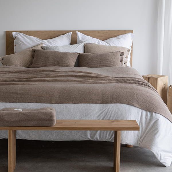 Poszewka Klasyczna Premium / Ciemny Beż / Moyha