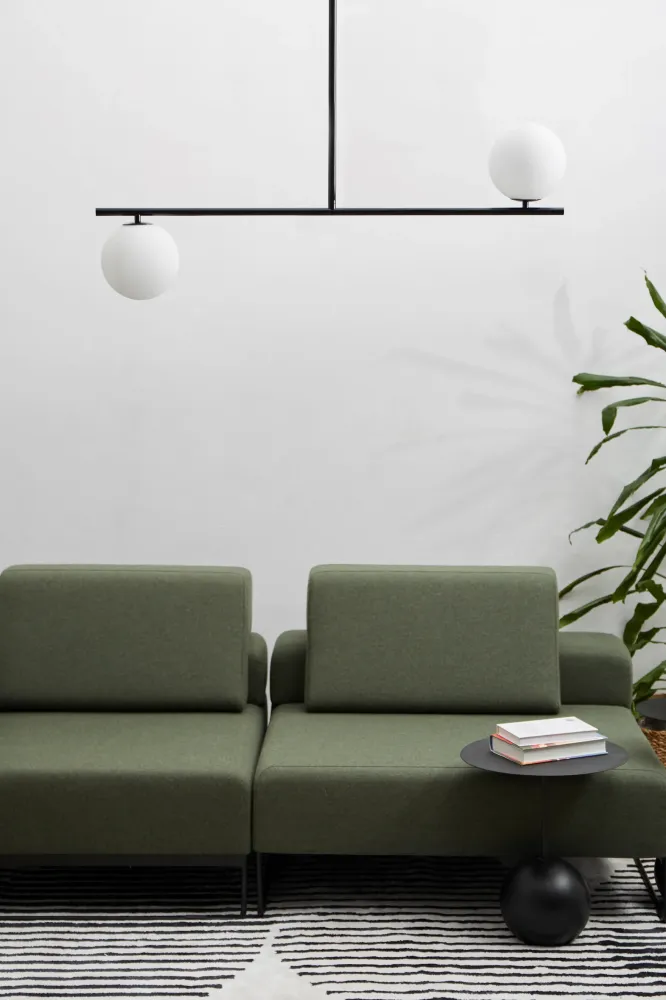 Lampa Wisząca Suguri C IP44 z podwyższoną szczelnoscią / czarna, różne rozmiary / Ummo