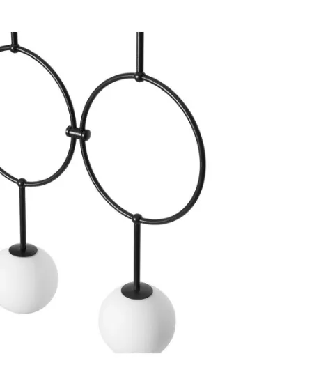 Lampa Wisząca Isuulla C / czarna / Ummo