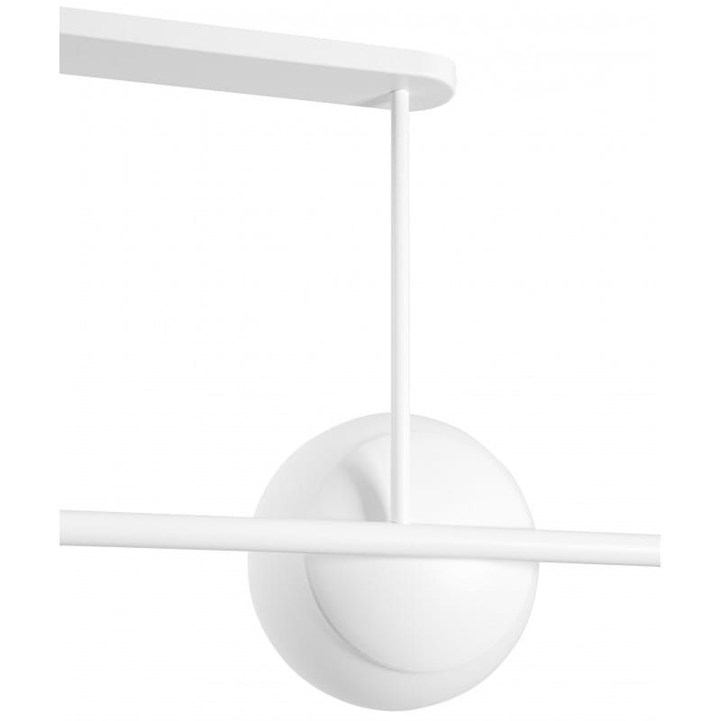 Lampa przysufitowa plafon Kop D / biała / Ummo