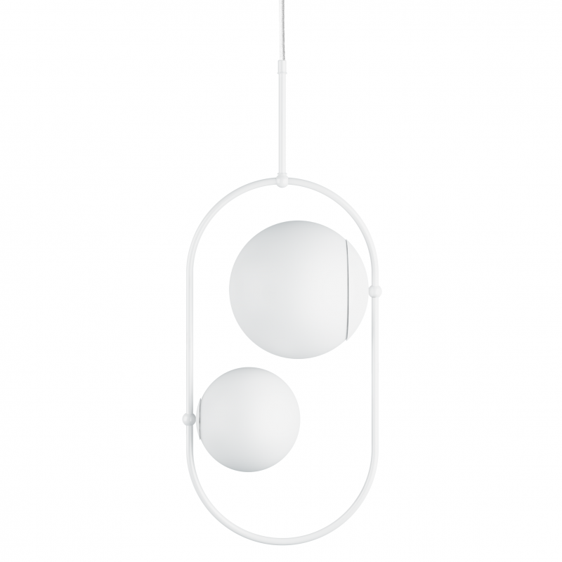 Lampa wisząca Koban C / biała / Ummo