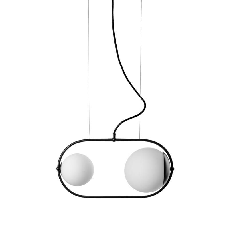 Lampa wisząca Koban A / czarna / Ummo