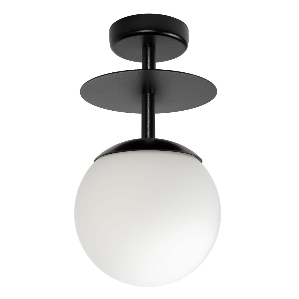 Lampa Przysufitowa Plaat B / czarna / Ummo