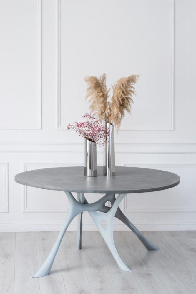 Wazon Parova Vase L60 / inox / Zieta Studio fot.Marta Więcek
