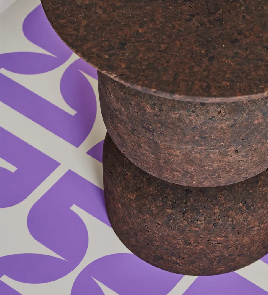 Stolik pomocniczy Waltintun L36 / korek ekspandowany / eisku