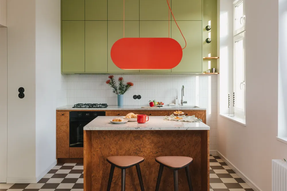 Lampa Wisząca Malumi A / vermilion / Ummo
