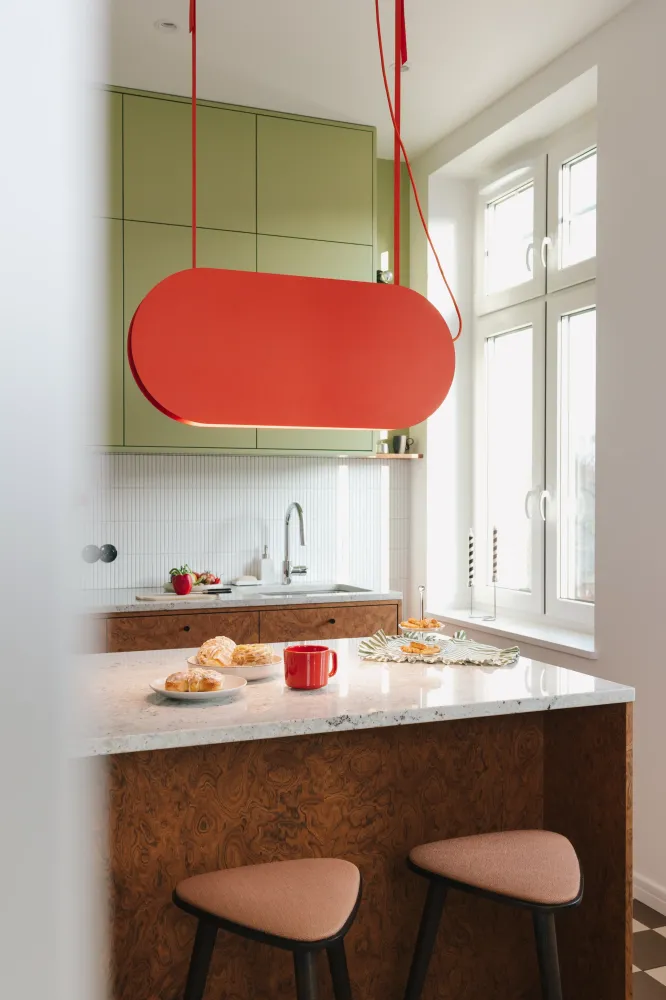 Lampa Wisząca Malumi A / vermilion / Ummo