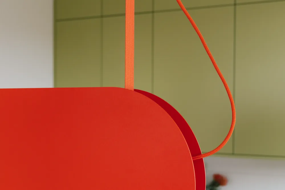 Lampa Wisząca Malumi A / vermilion / Ummo