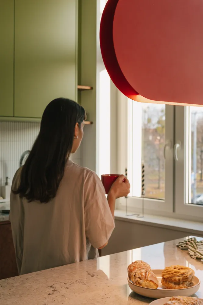 Lampa Wisząca Malumi A / vermilion / Ummo