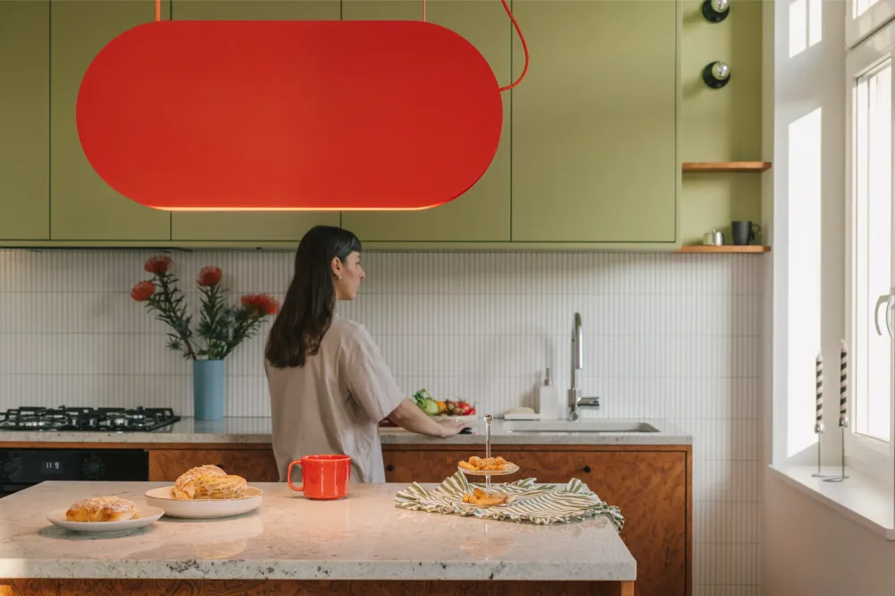 Lampa Wisząca Malumi A / vermilion / Ummo